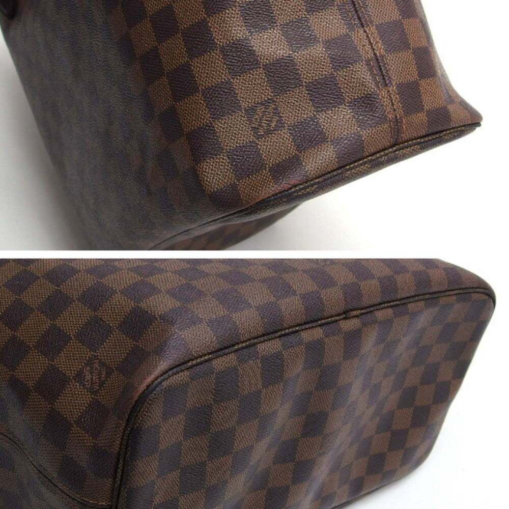 LOUIS VUITTON Authentic Brown Damier Neverfull MM Shoulder Bag - Picture 7 of 12